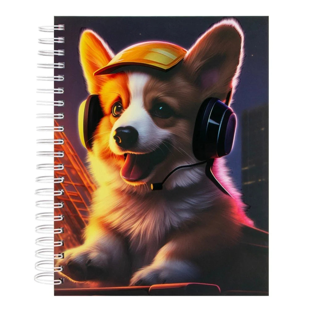 Cuaderno Espiral 200H Fast Femenino Tapa Dura Multimaterias