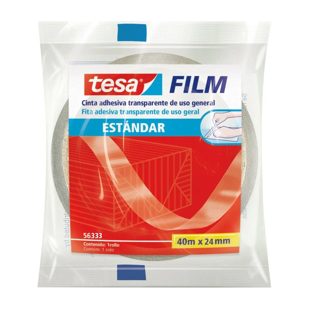 Tape /Cinta Adhesiva Tesa 56333 24mm x 40m Rueda Grande
