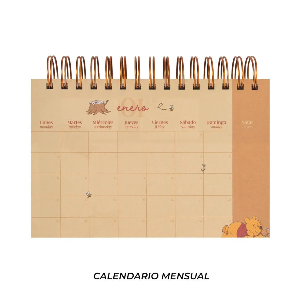 Agenda 2027 Juvenil WINNIE THE POOH MOOVING 1418122