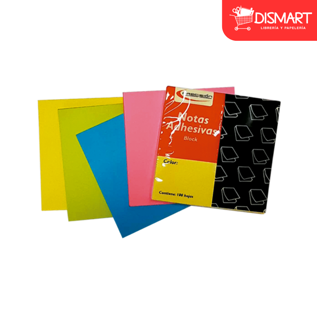 Block de Notas adhesivas 3x3" 100H Neon Precision