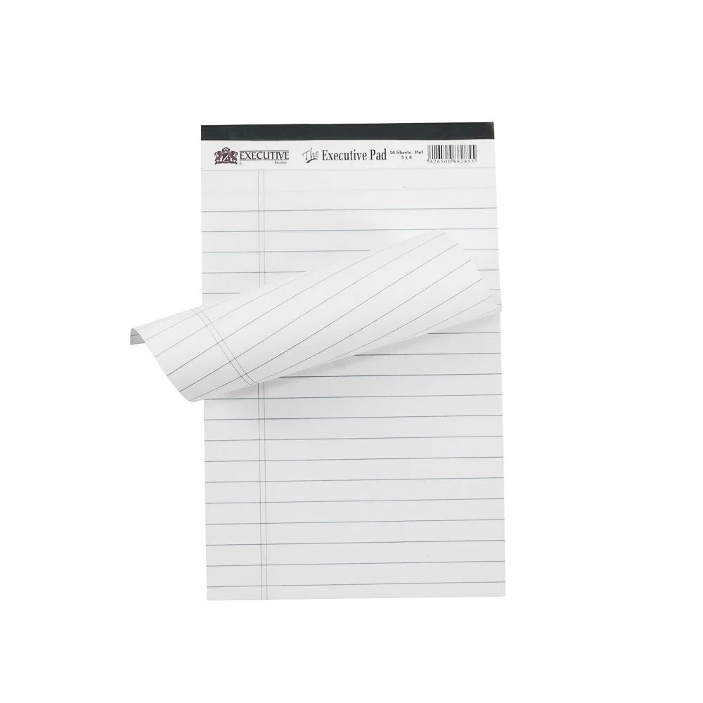 Block Rayado Excutive 82851 Blanco Media Carta 50H