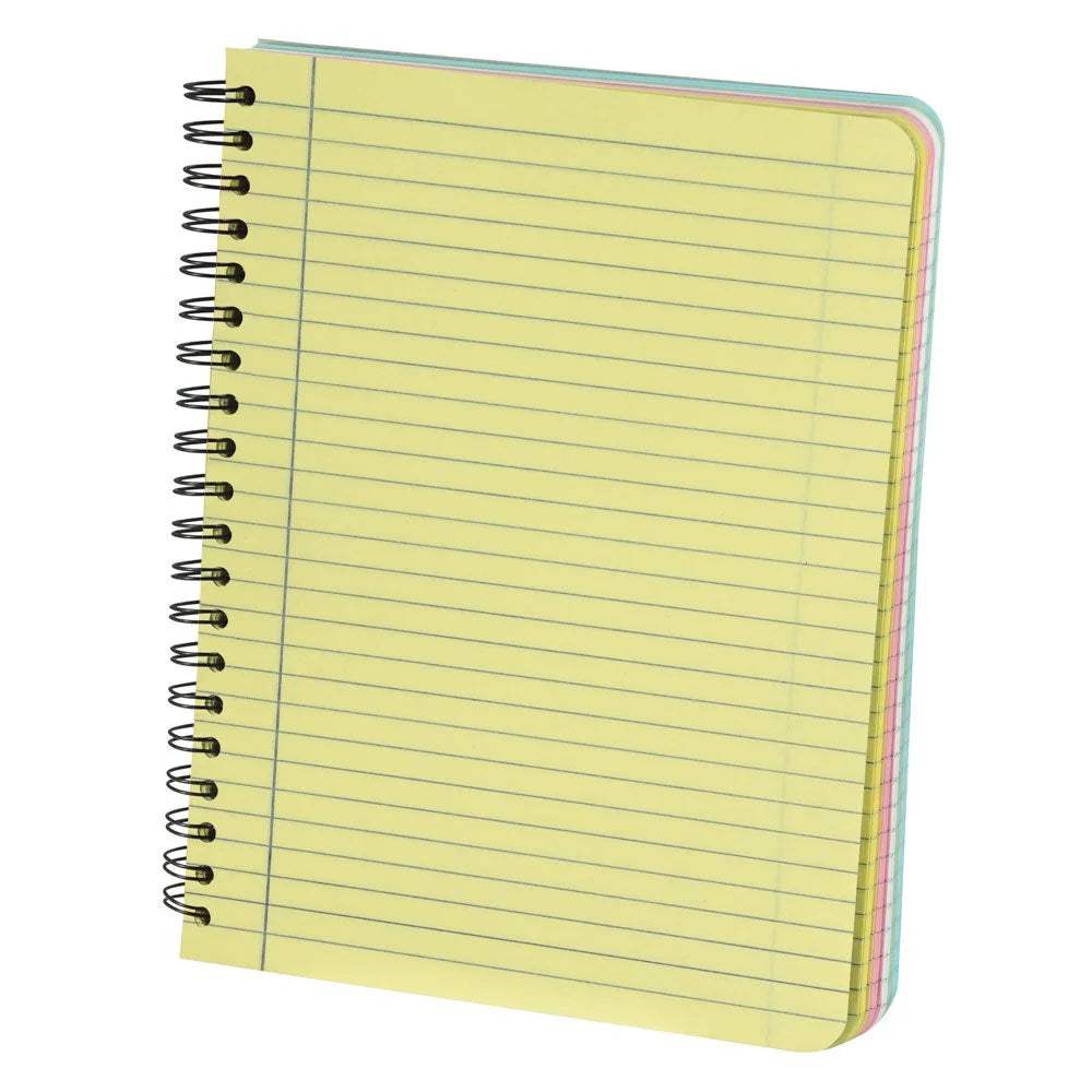 Cuaderno Espiral 150H Vivo 244361 Colores MEDIA CARTA Doble Anillo
