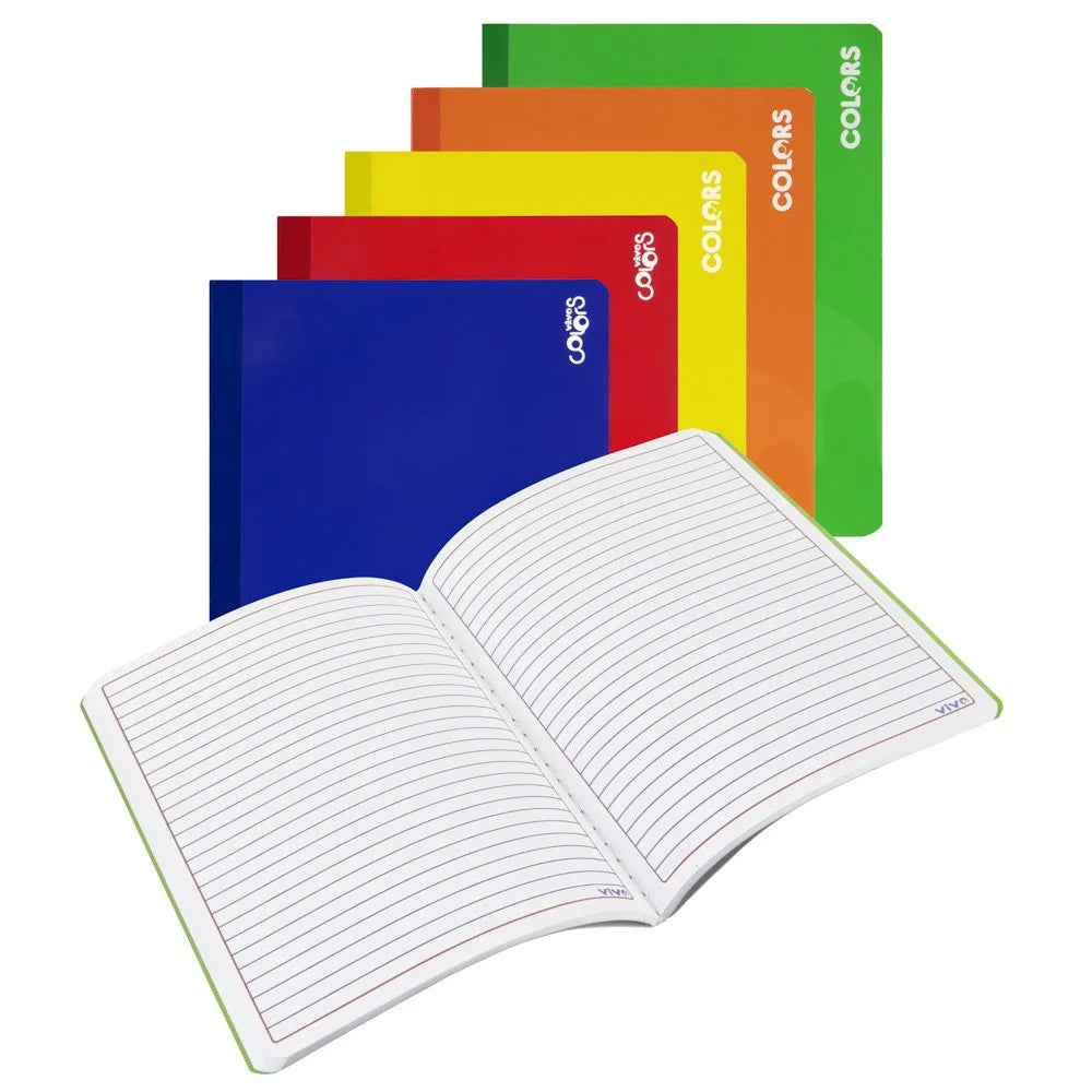 Cuaderno Cosido 100H Vivo 239985 Grande Lineas