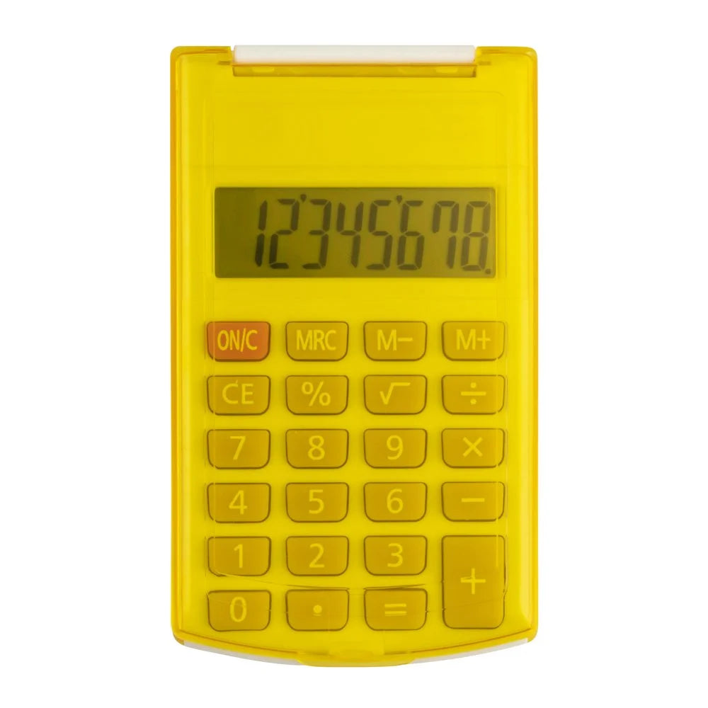 CALCULADORA DE BOLSILLO FAST CBT-39217 8 DIGITOS AMARILLO