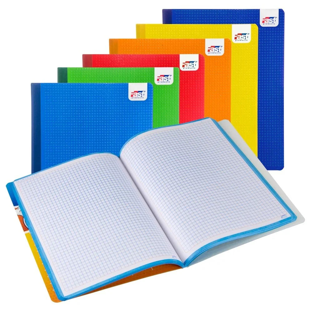 Cuaderno Cosido 100H Fast Grande Cuadros