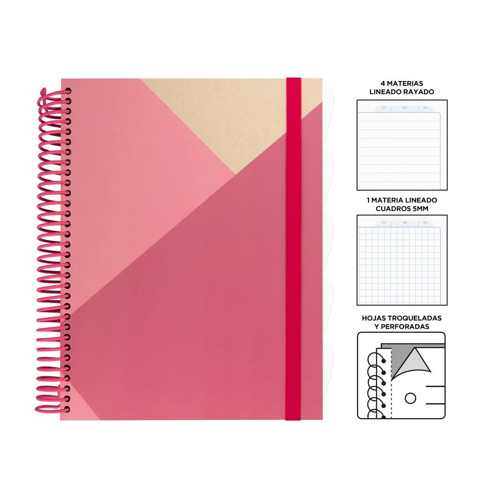 Cuaderno Espiral 200H Fast TD SOFT Multimaterias