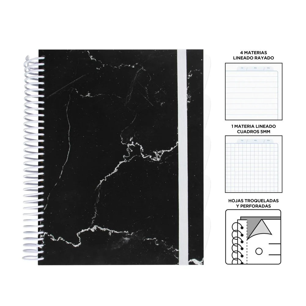 Cuaderno Espiral 200H Fast TD SOFT Multimaterias