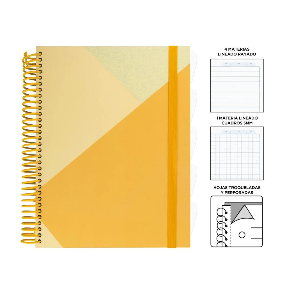 Cuaderno Espiral 200H Fast TD SOFT Multimaterias