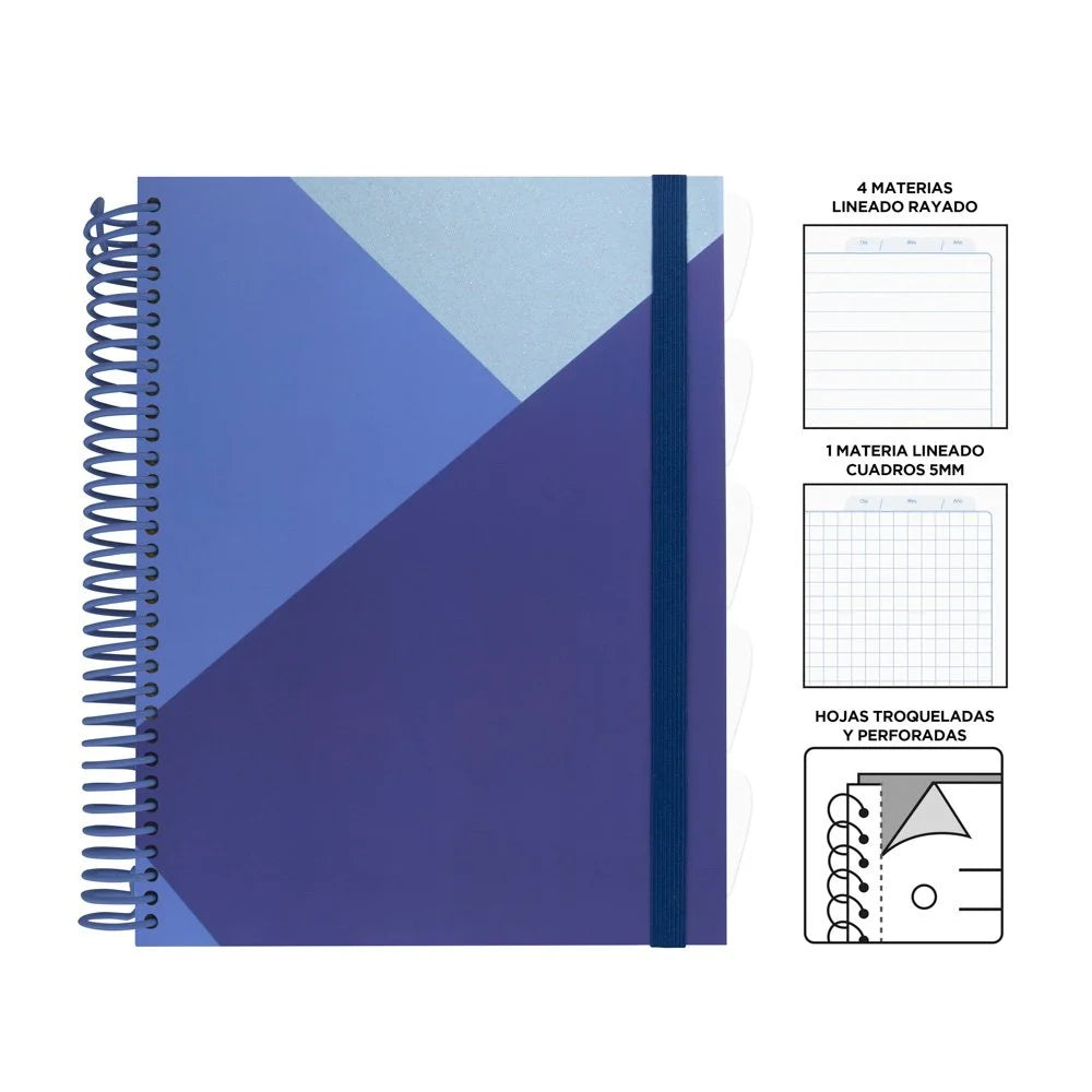 Cuaderno Espiral 200H Fast TD SOFT Multimaterias