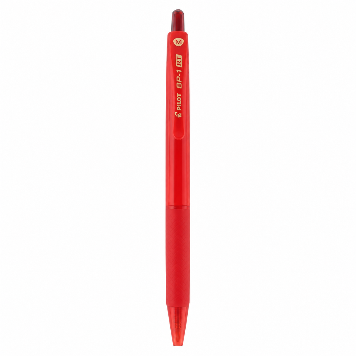 Boligrafo 0.7 Fino Retractil Pilot BP-1 RT Rojo
