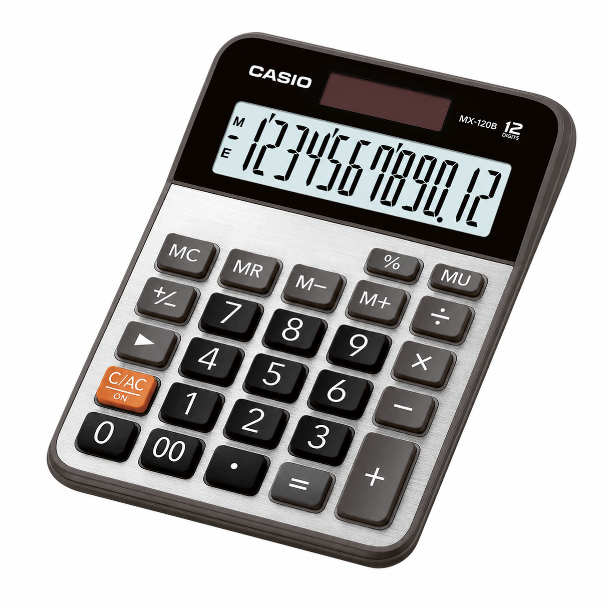 CALCULADORA CASIO MX-120B-W-DC 12 DIGITOS