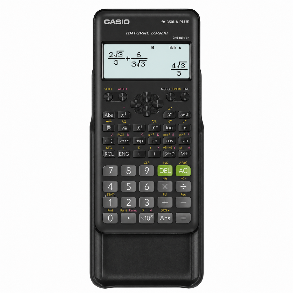 CALCULADORA CIENTIFICA CASIO FX-350LA PLUS-2 252 FUNCIONES