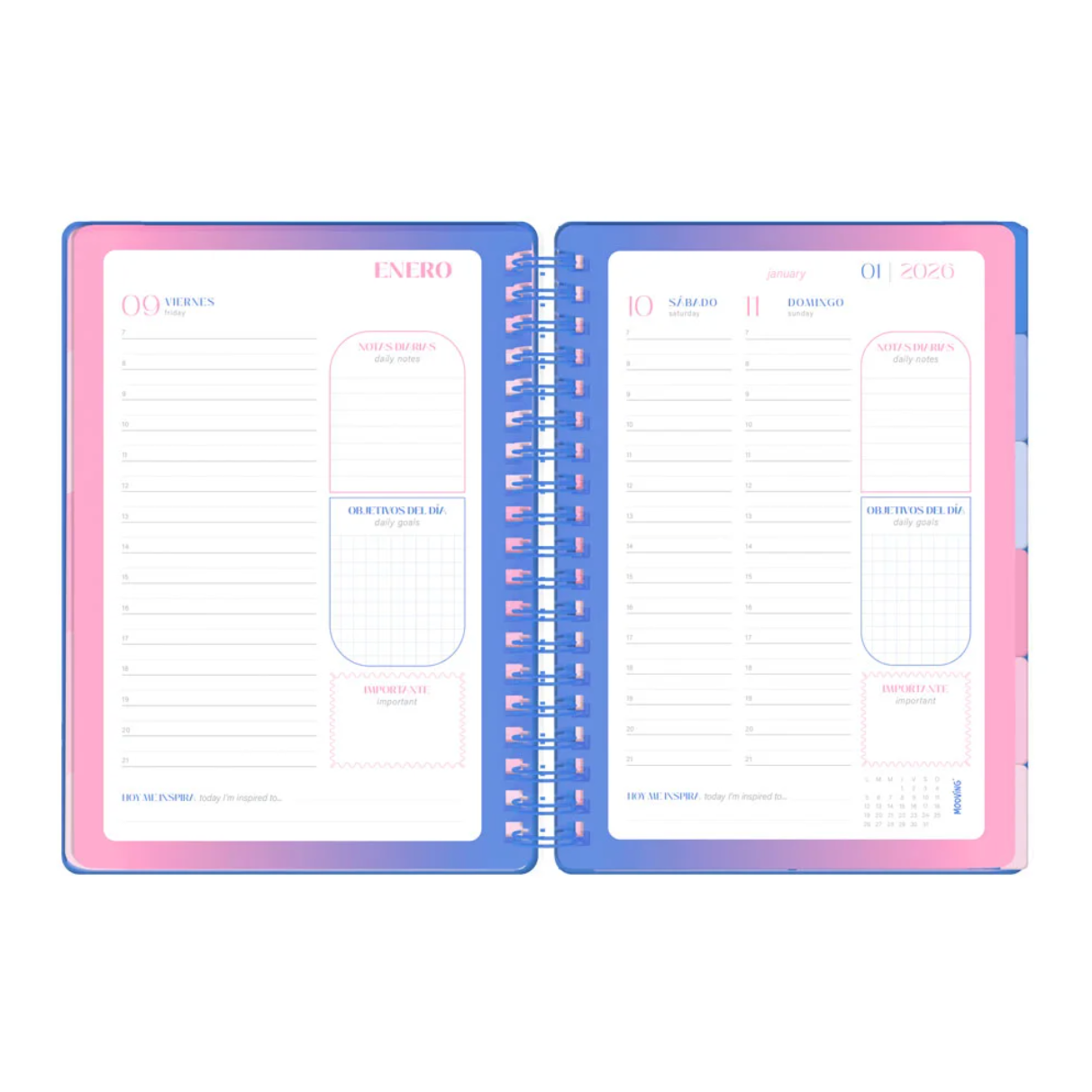 Agenda / Cuaderno / Libreta - Mooving