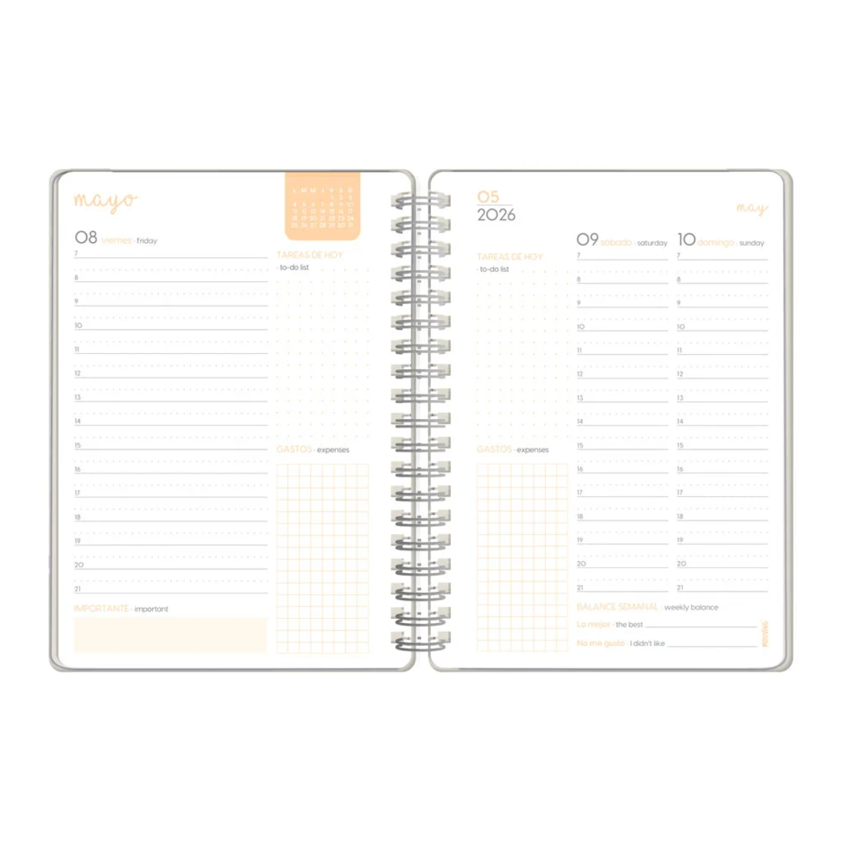 Agenda / Cuaderno / Libreta - Boho