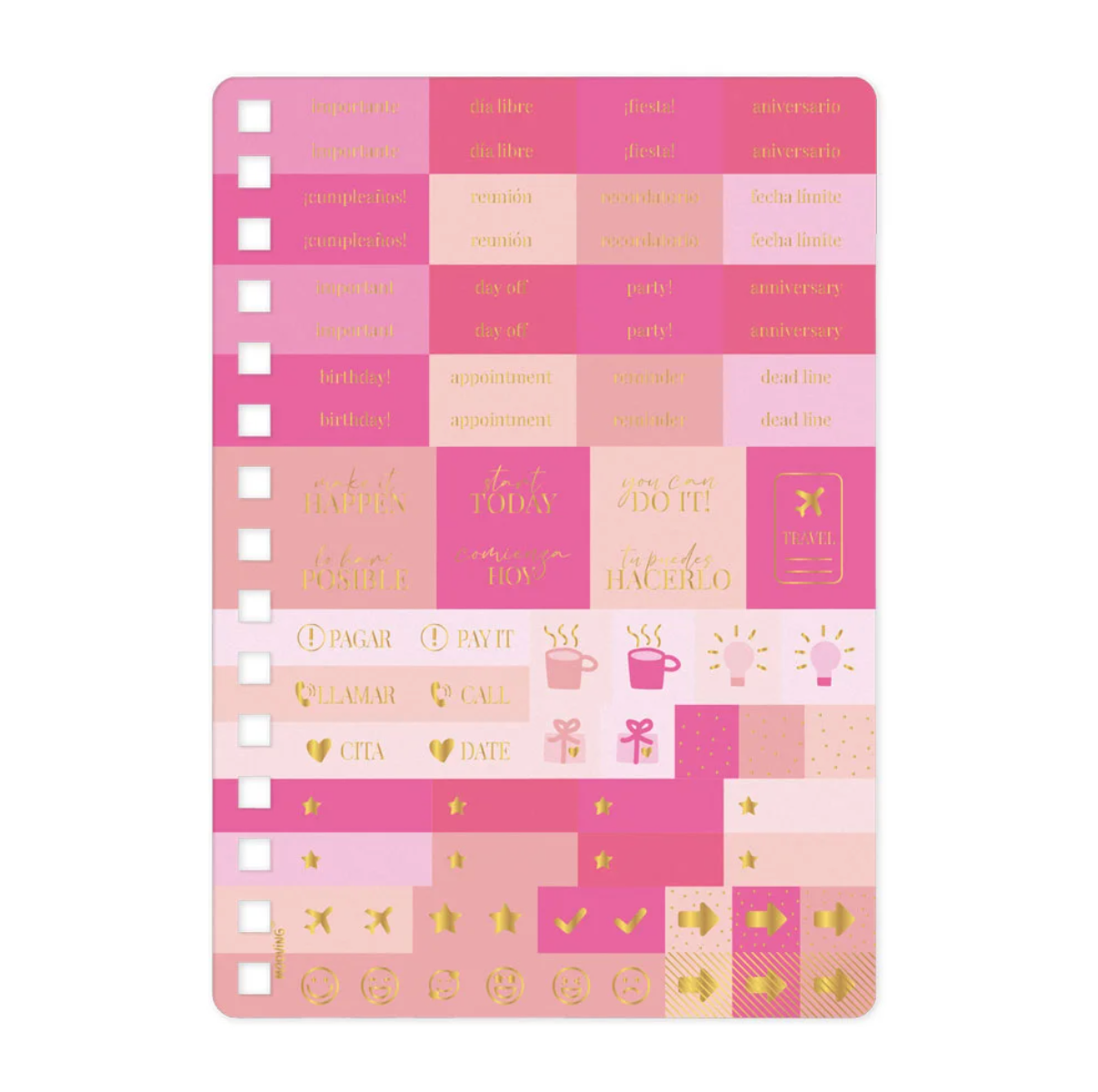 Agenda / Cuaderno / Libreta - Floral