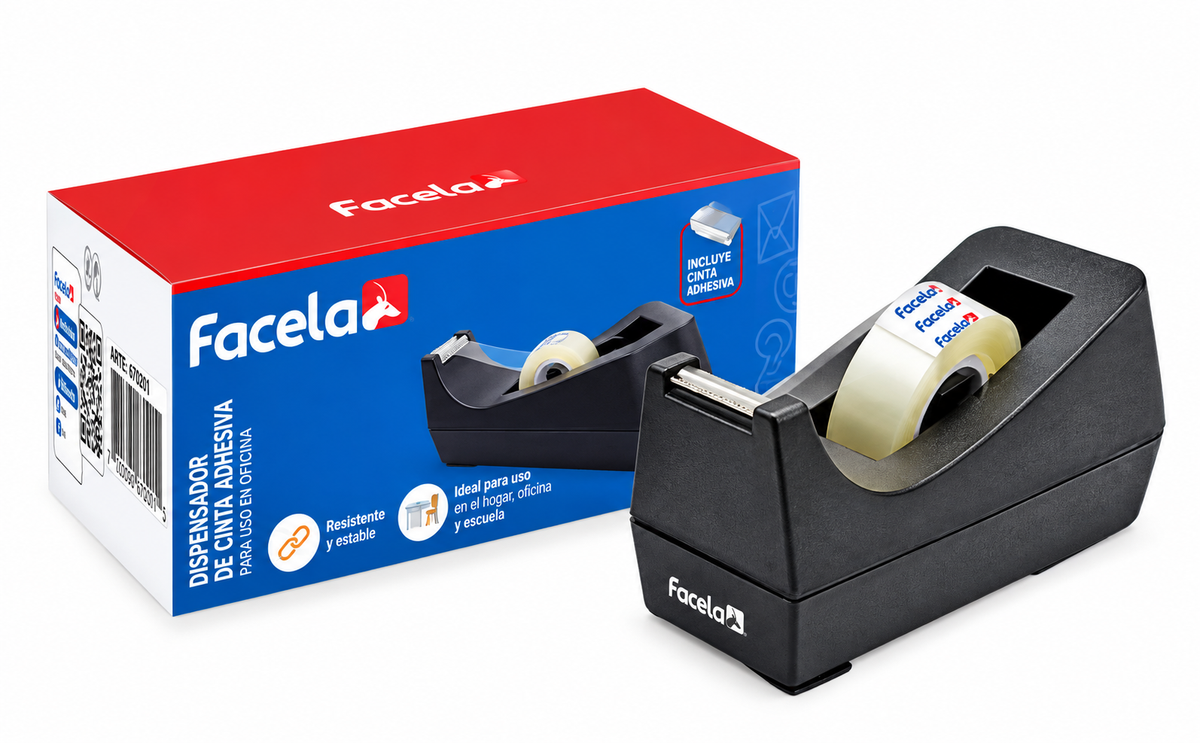 Base Dispensador de Tape centro estándar de 1"