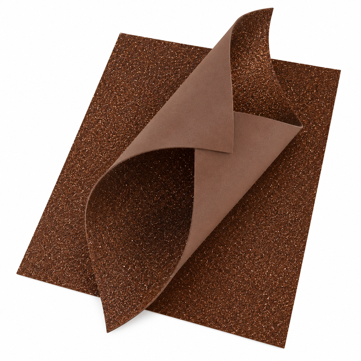 Foamy Diamantina Pliego 50x70 cm Cafe
