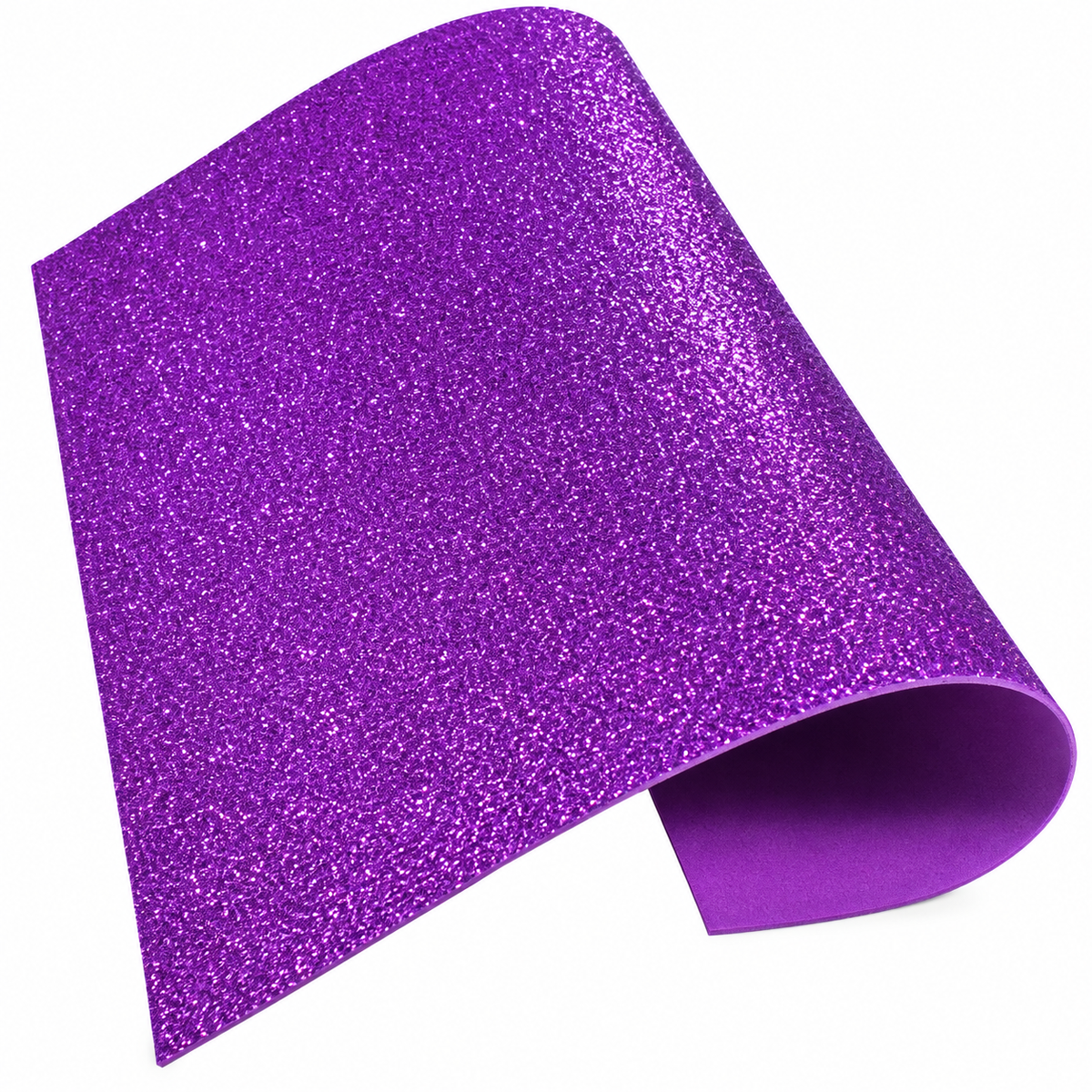 Foamy Diamantina Pliego 50x70 cm Morado