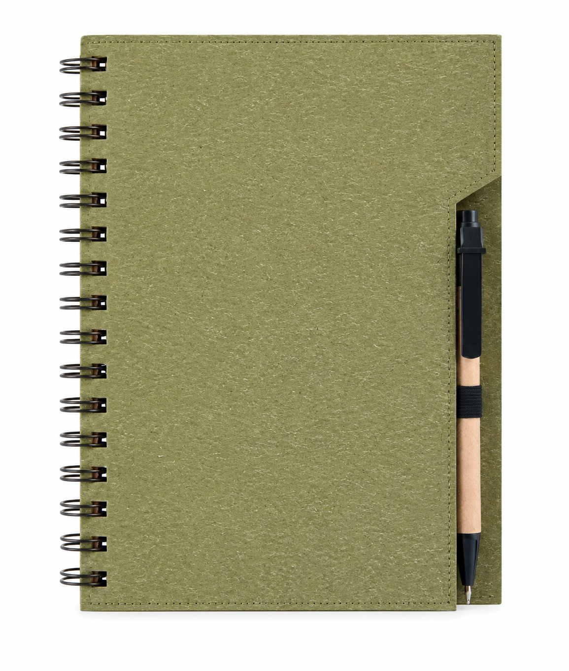 Libreta ANTLIA Ecologica con Espiral 70 hojas Rayada Verde ( Promocional )