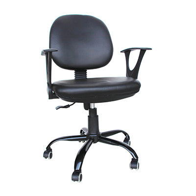 Silla Secretarial de Tela con Brazo (DC-101PU)