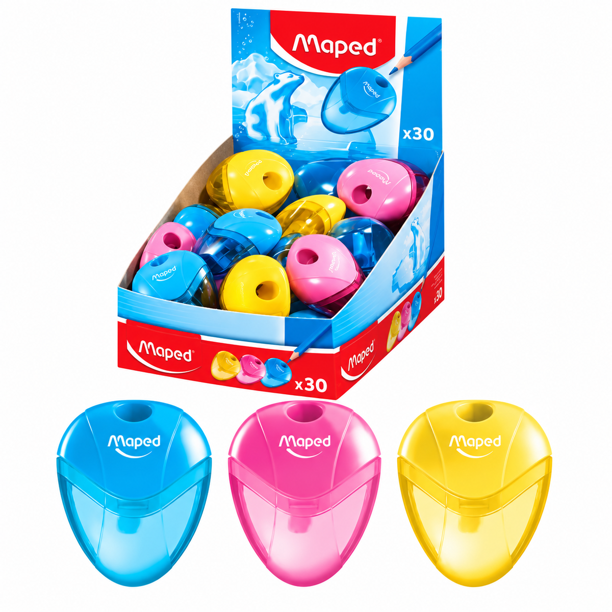 Sacapunta con Deposito Maped 34754 Igloo 1 Agujero