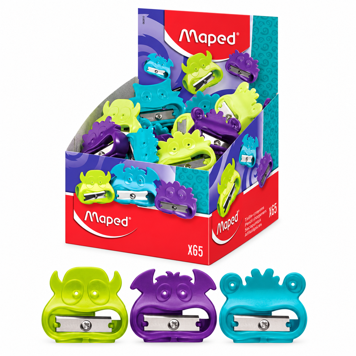 Sacapunta Maped 063511 Vivo Monster 1 Agujero