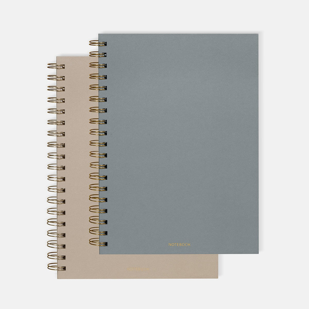 Libreta MALAKI Cubierta Rígida 17.6 x 25 cm 120 hojas Rayada Beige ( Promocional )