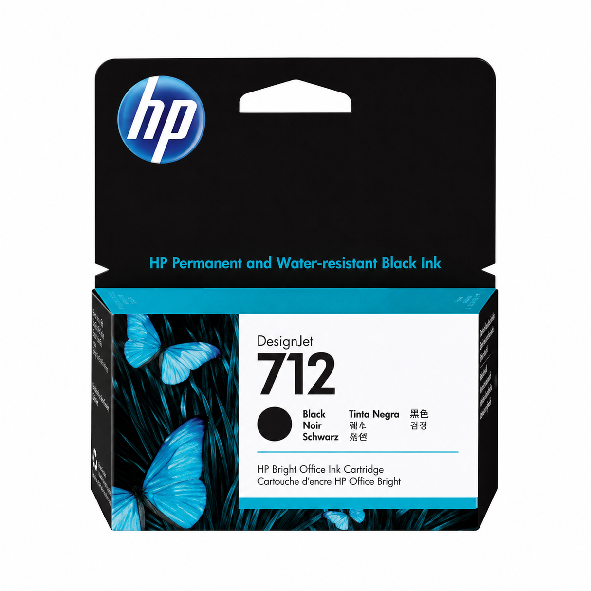 Cartucho HP 712 38 ml Negro