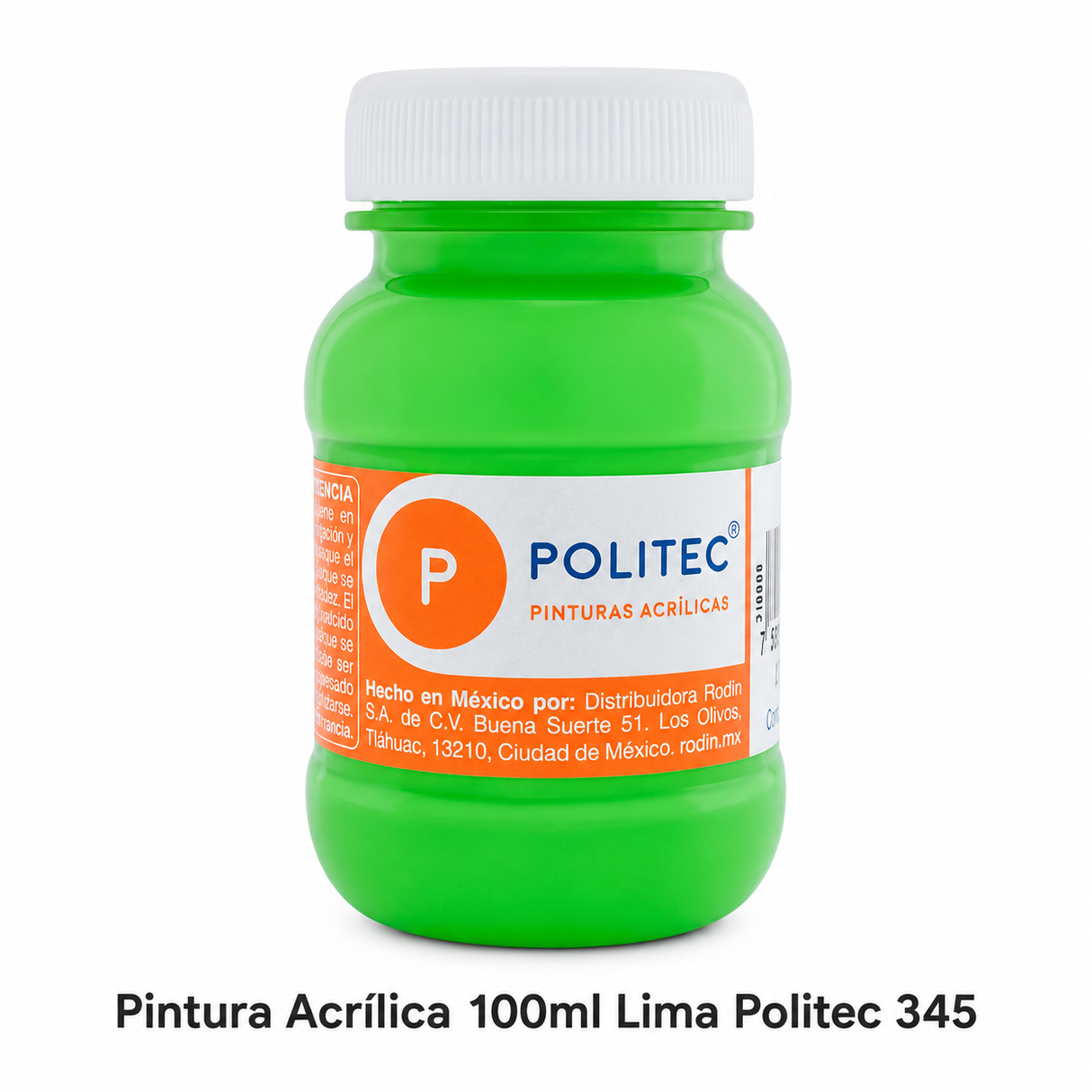 Pintura Acrilica 100ml Lima Politec 345
