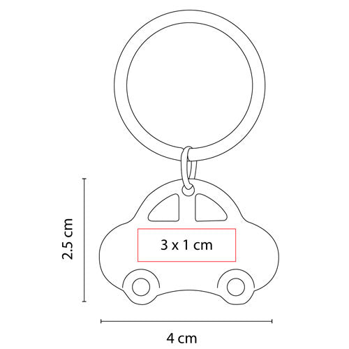 Llavero Carro ELEUSIS