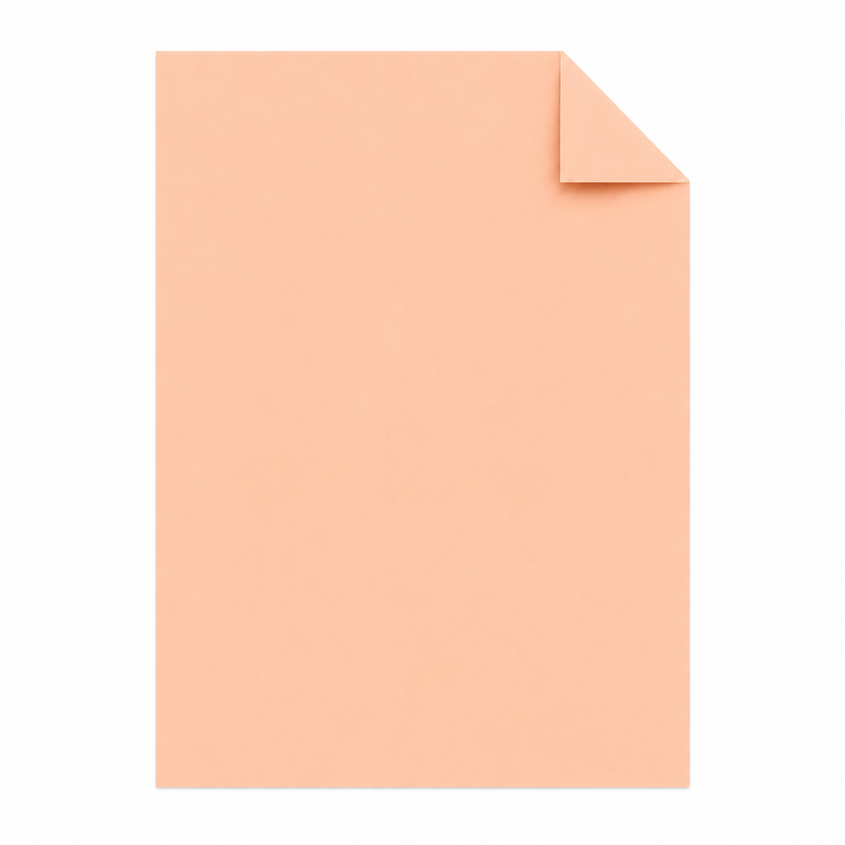 Papel Bond / Iris 75grm Oficio Peach 100 Hojas