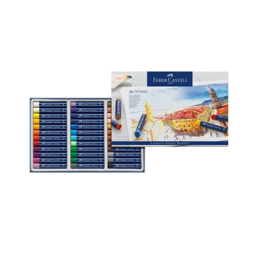 Crayón pastel Faber Castell 127036 graso 36col