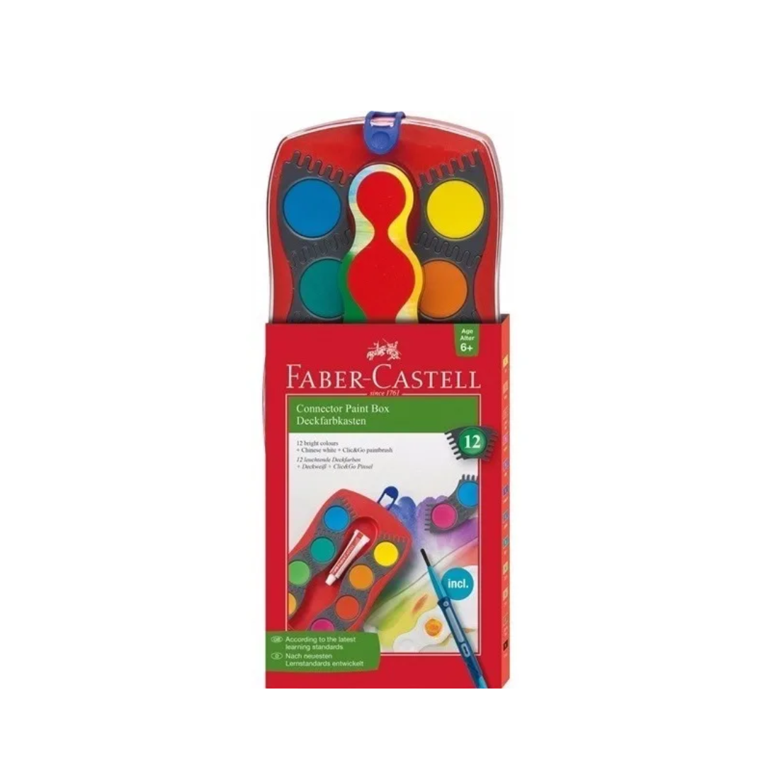 Acuarela Faber Castell 125030 12 colores (20)
