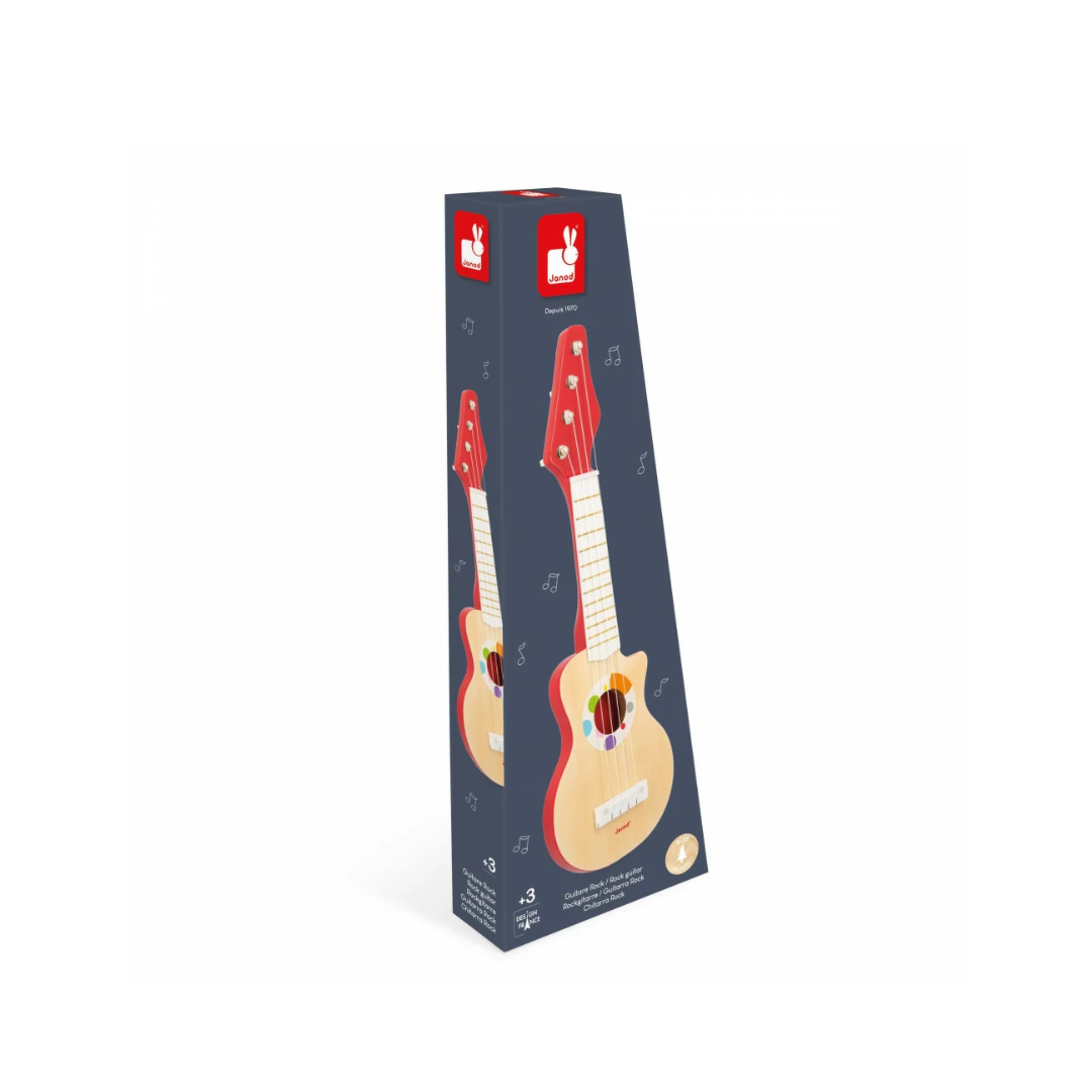 Juego Educativo Janod Guitarra Rock Conffetti Maped