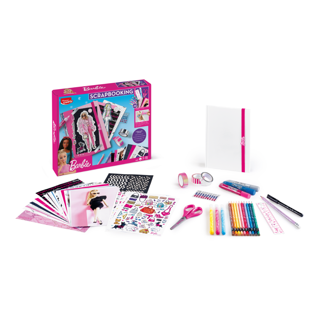 Juguete Educativo Creativ Scrap Booking Barbie Maped