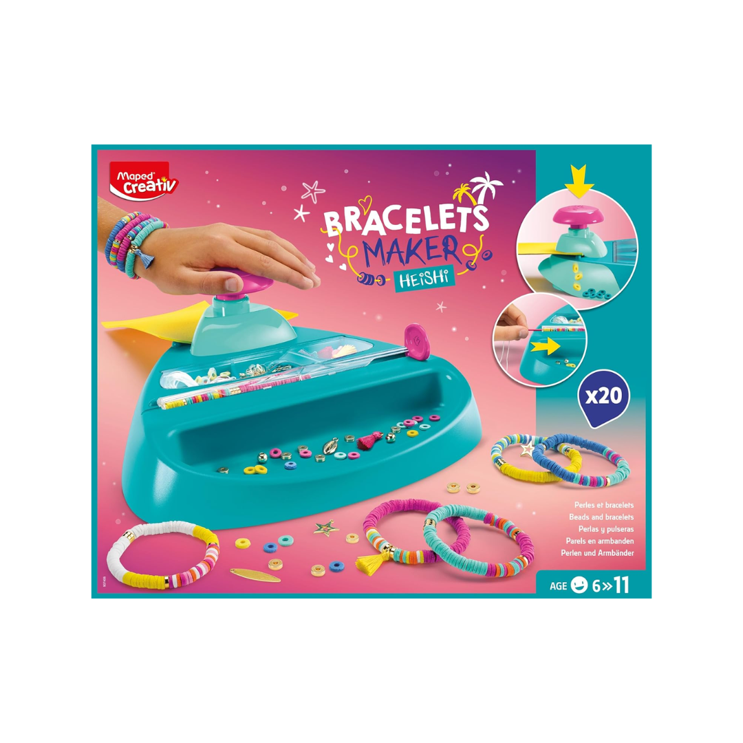 Juego Educativo Creative Bracelets Maker Heishi Maped