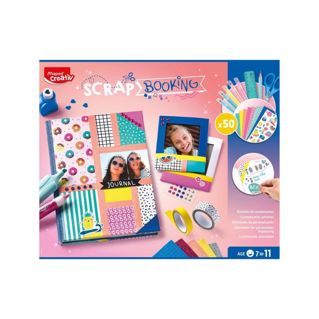 Cuaderno / Juego Educativo de Actividades Scrap Booking Maped