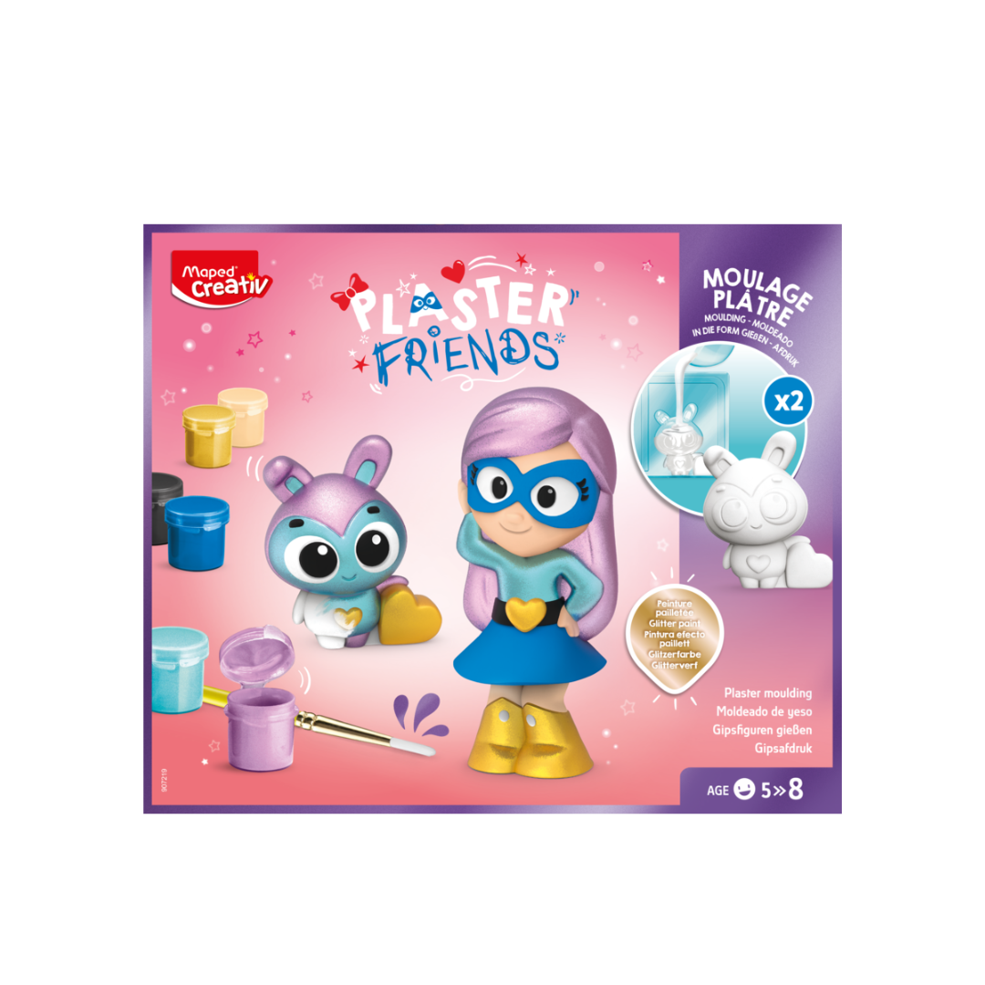 Juego Educativo Plaster Friend Molde P/Yeso Maped