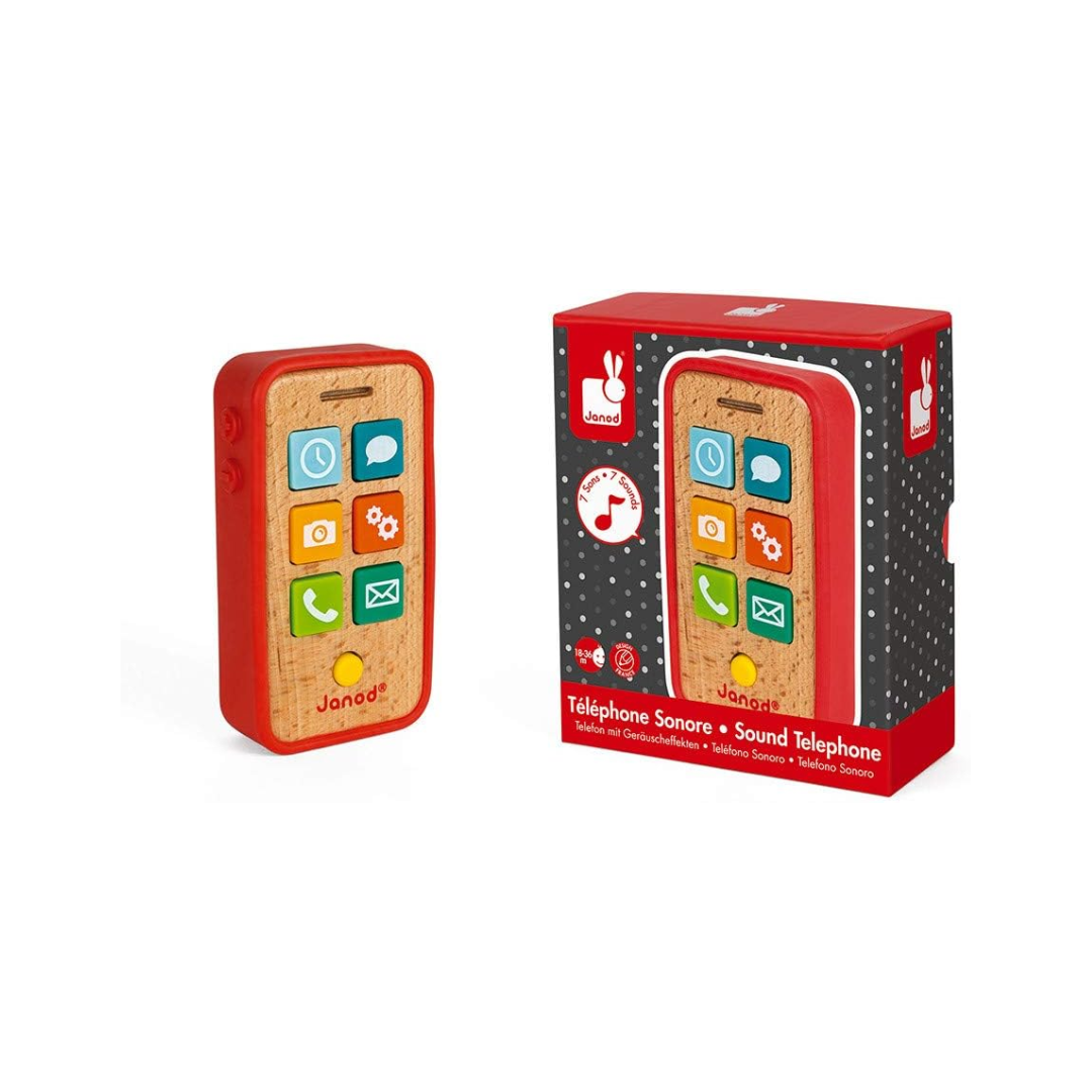 Juego Educativo Janod Teléfono Sonoro Maped