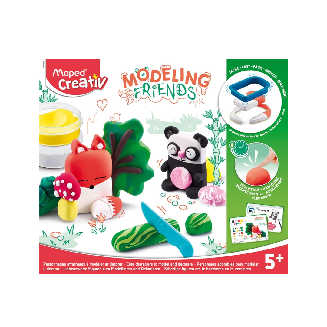 Masa Moldeable Modeling Friends Oso Panda Maped