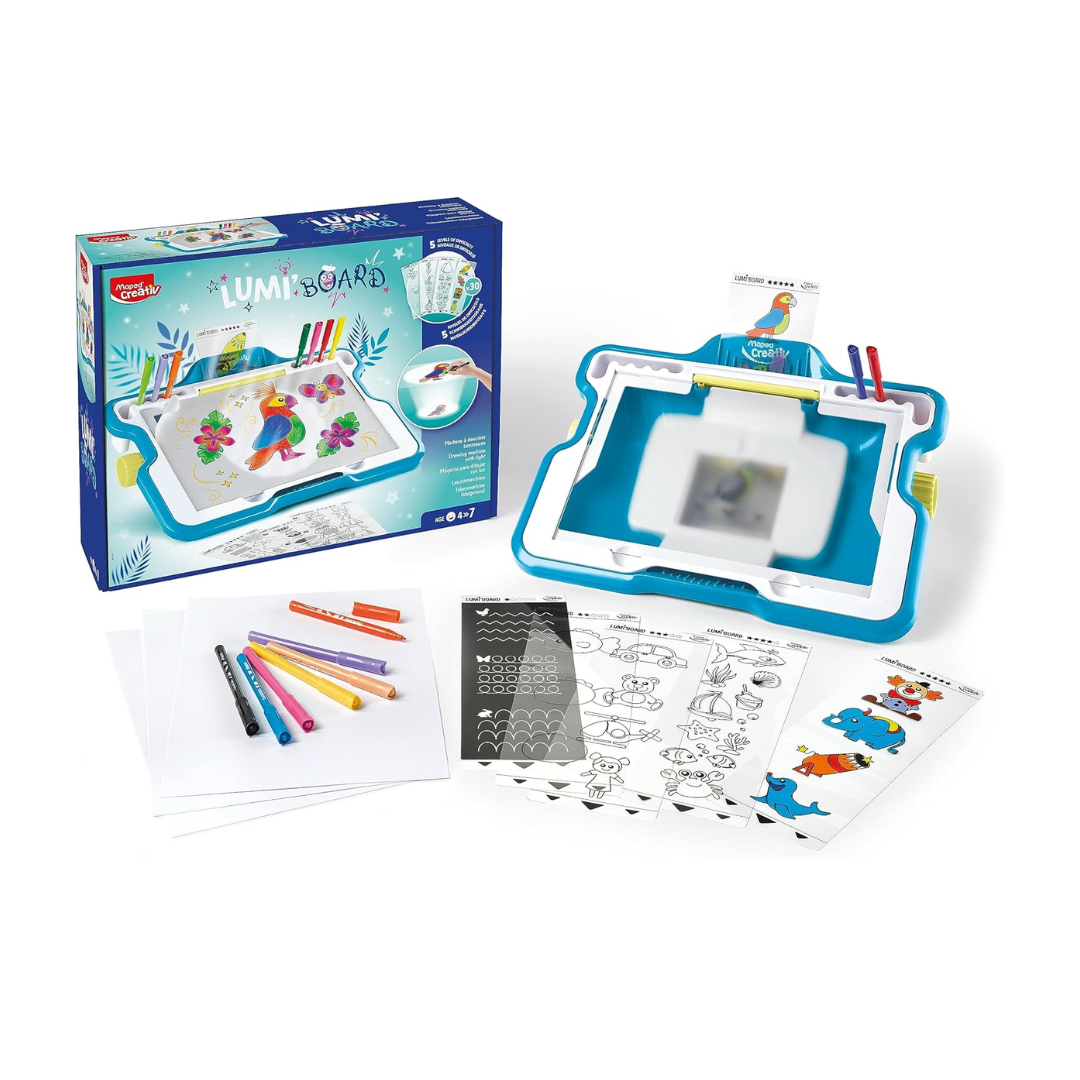 Pizarra para Dibujar con Luz Lumi Board Maped