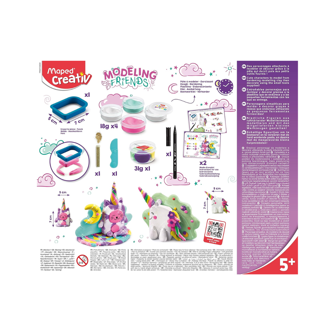 Masa Moldeable Creativ Modeling Friends Unicornios Maped