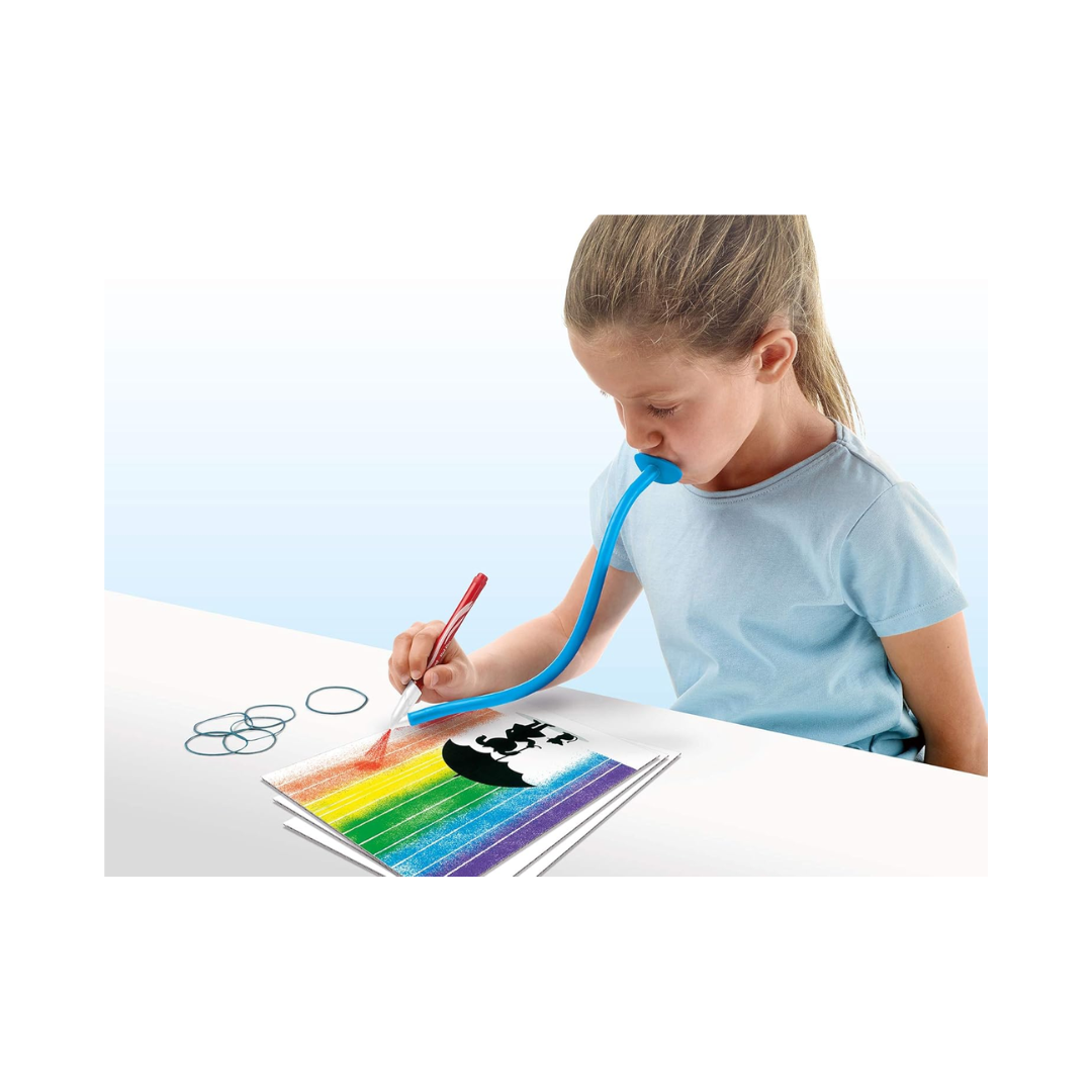 Juego Educativo Creativ Blow Pen Art Maped