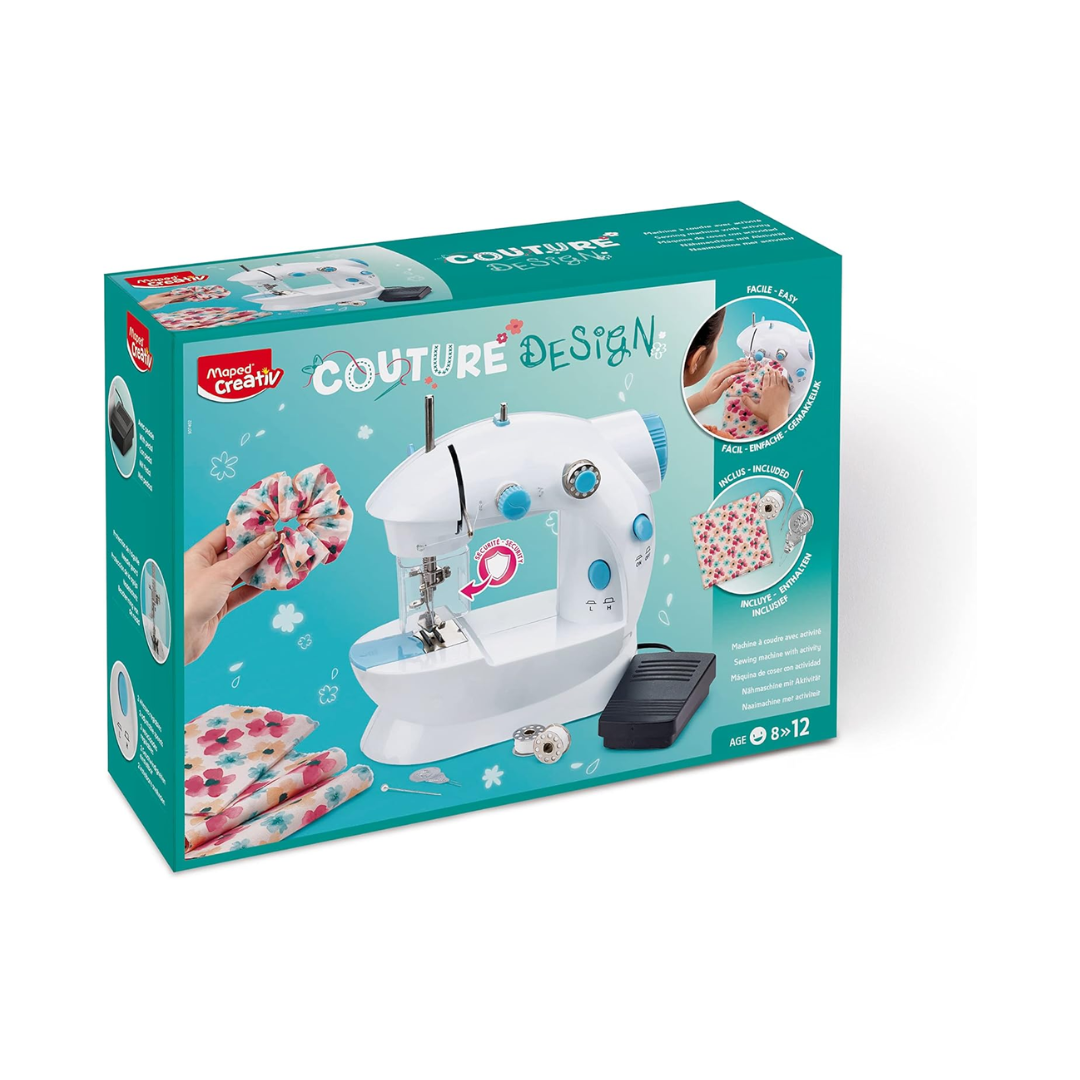 Juego Educativ Couture Design Máquina de Coser Blanca Maped