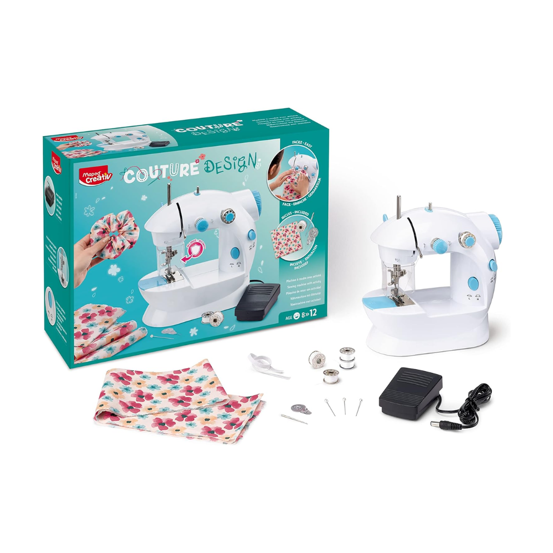 Juego Educativ Couture Design Máquina de Coser Blanca Maped