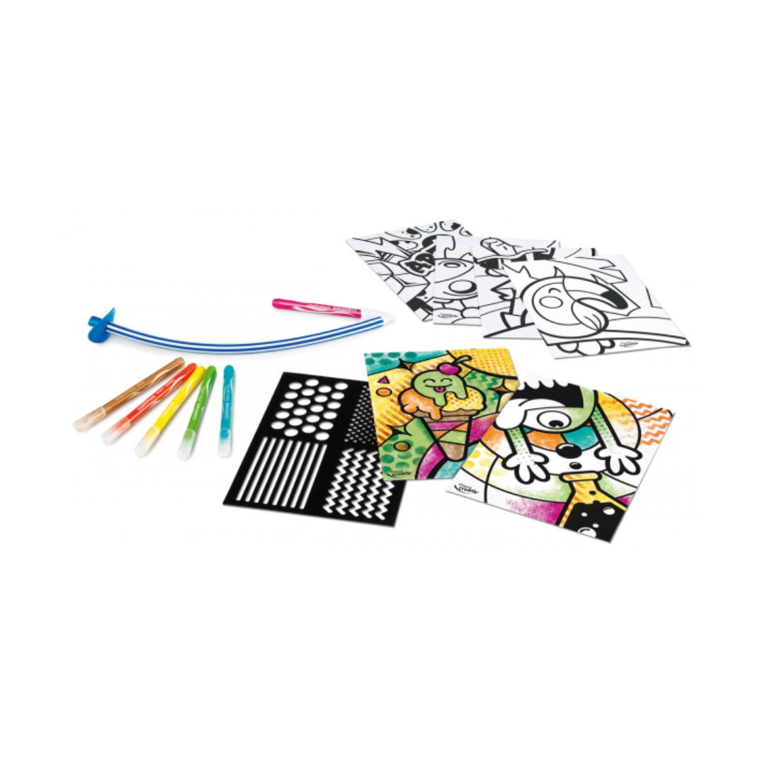 Juego Educativo Creativ Blow Pen Art Maped