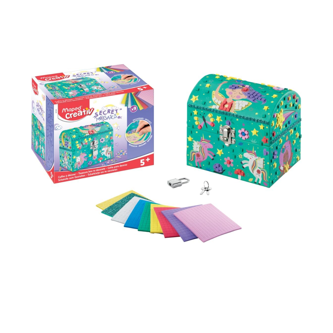 Juego Educativo Secret Mosaicos Joyero Maped