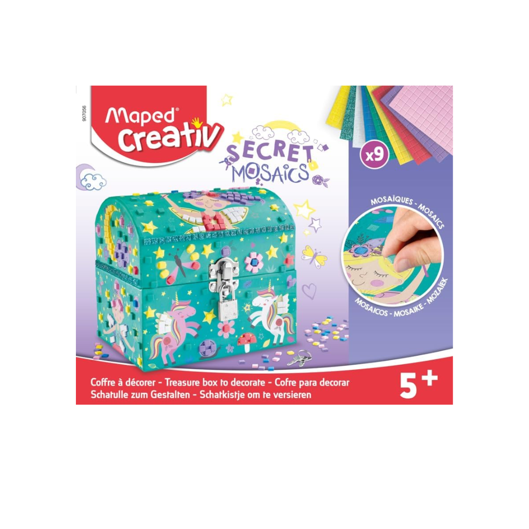 Juego Educativo Secret Mosaicos Joyero Maped