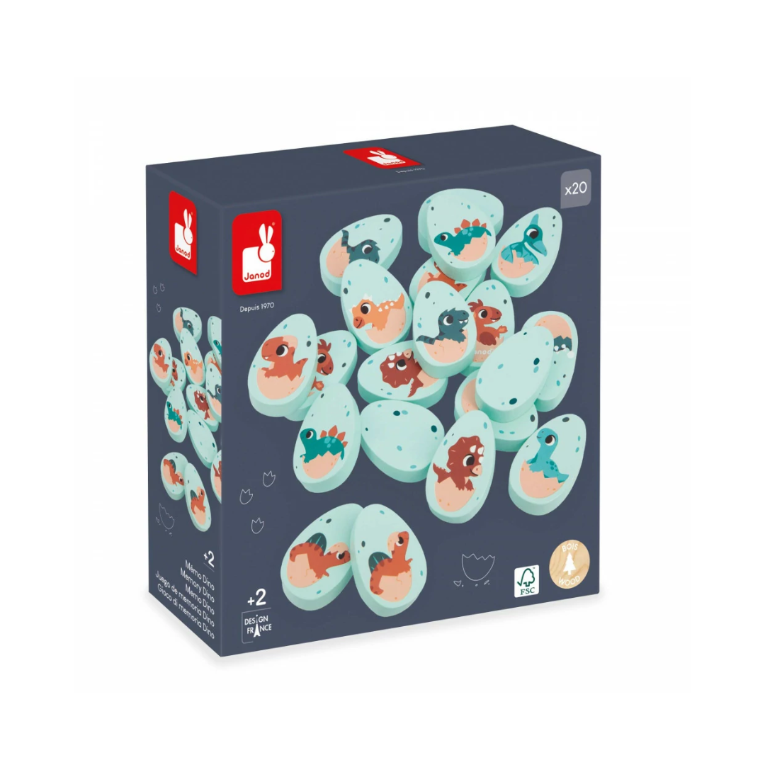 Juego Educativo Janod Dino Memorias Maped