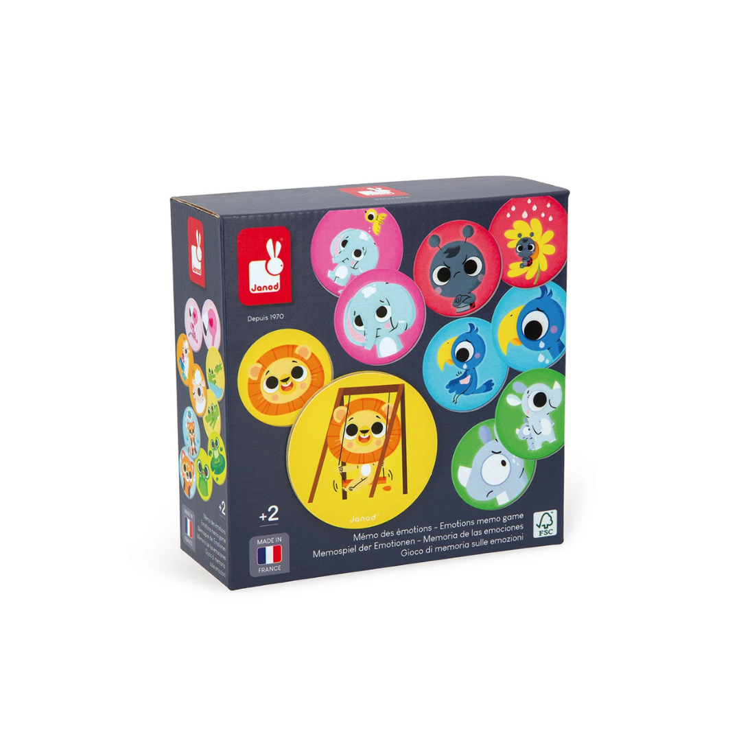 Juego Educativo Janod Memoria de las Emociones Maped.